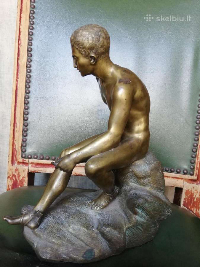 Sena metaline statulele - nuotraukos Nr. 2