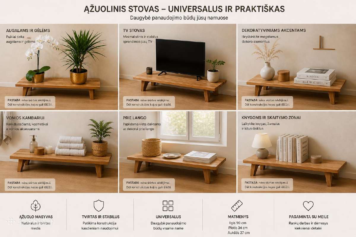 Ąžuolinis stovas - nuotraukos Nr. 6