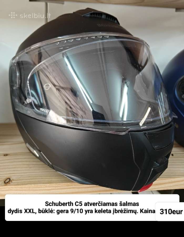 Schuberth, Shoei,hjc, Shark salmai įvairūs dydžiai - nuotraukos Nr. 24