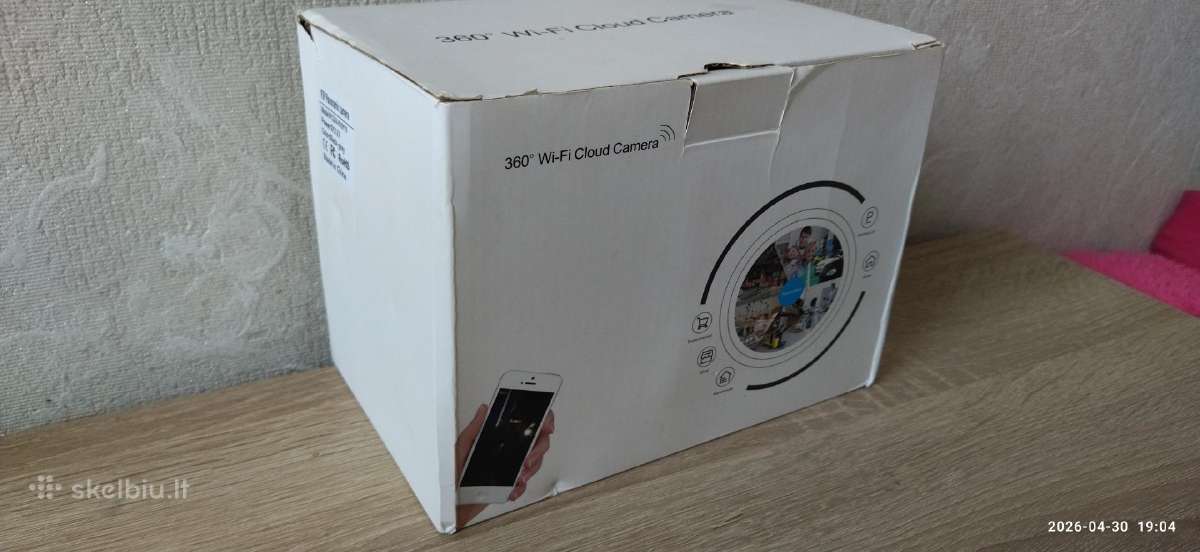 360 Wi-fi Cloud Camera. Vaizdo stebėjimo kamera - nuotraukos Nr. 6