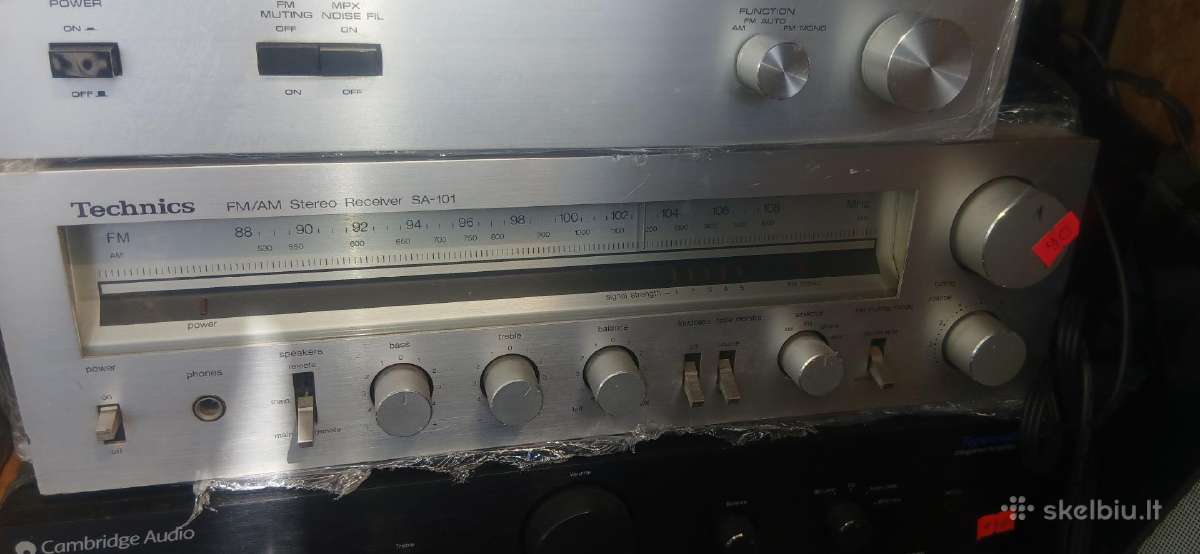 Technics Sanyo Vintažinė garso technika - nuotraukos Nr. 13