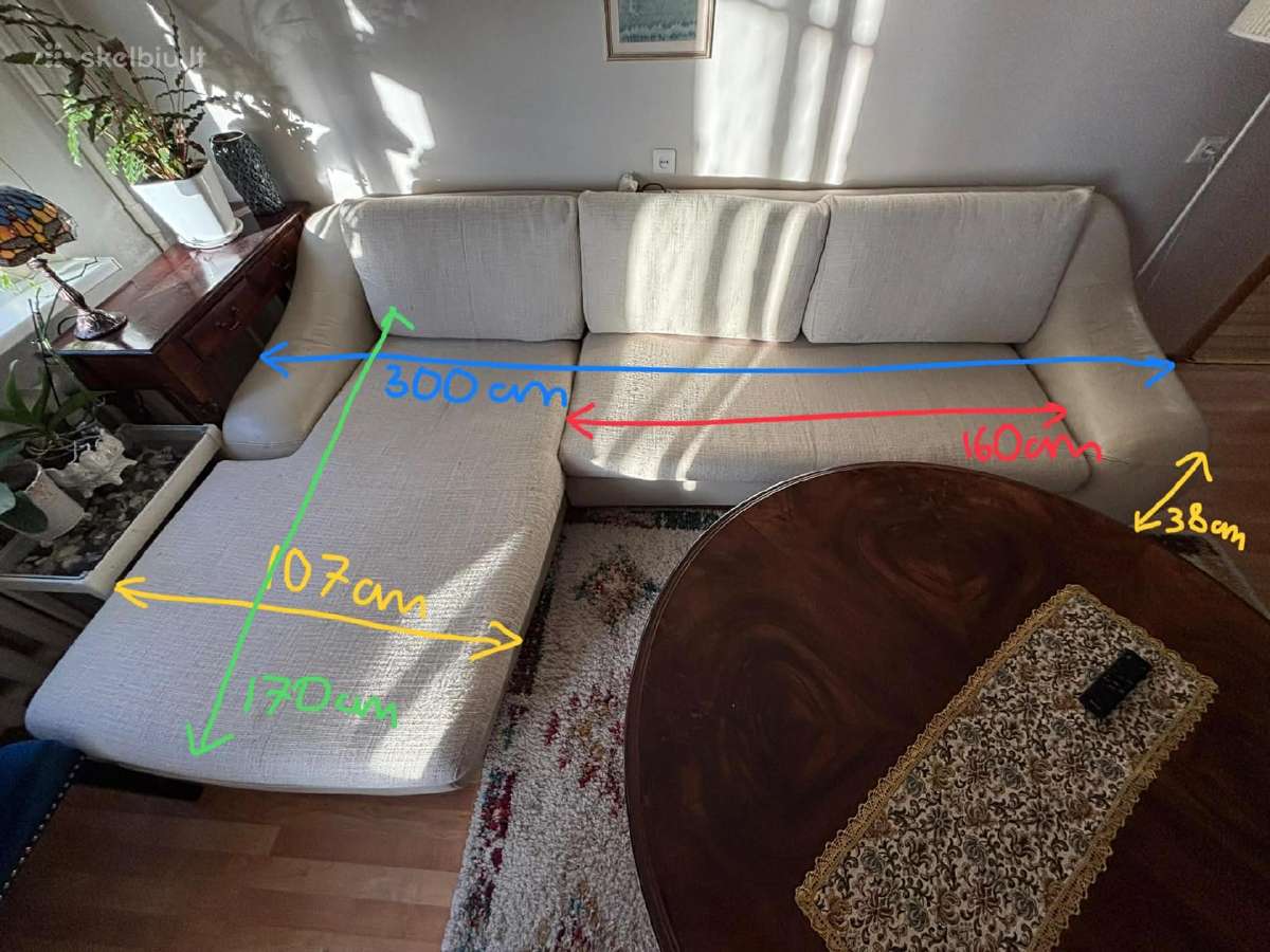 Sftimus sofa lova - nuotraukos Nr. 8
