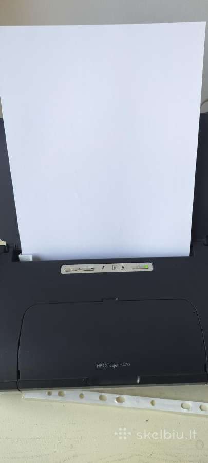 Mobilusis spausdintuvas Hp Officejet H470 - nuotraukos Nr. 12