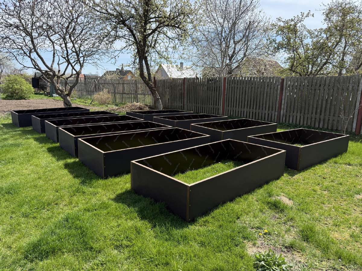 Premium Jūrinės Faneros Pakeltos Lysvės ir vazonai - nuotraukos Nr. 6