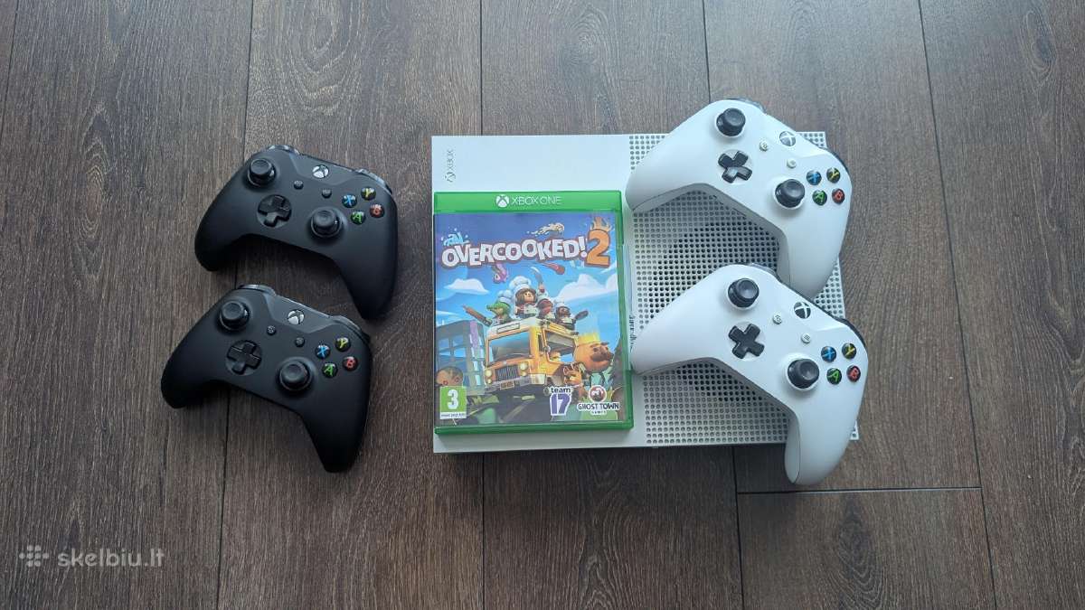 Xbox One S 1tb 4 Pulteliai