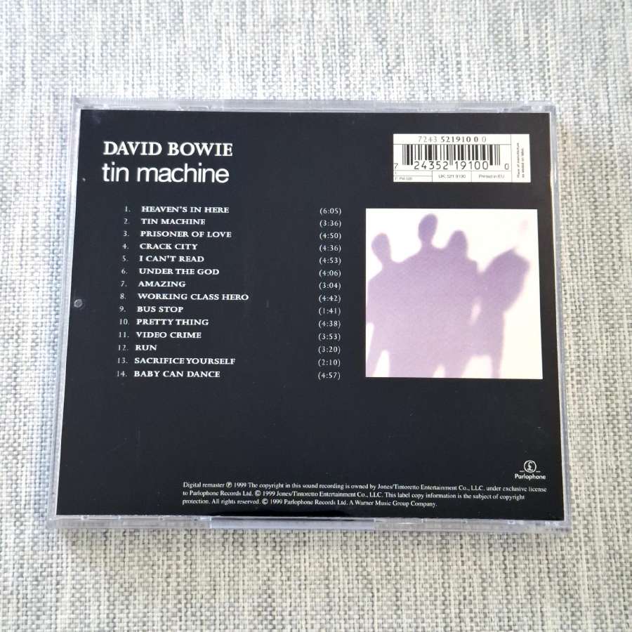 David Bowie - Tin Machine (CD, Albumas) - nuotraukos Nr. 2