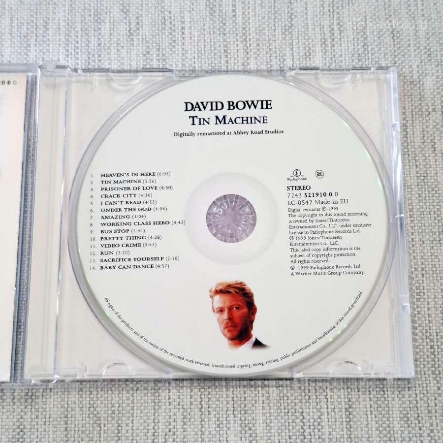 David Bowie - Tin Machine (CD, Albumas) - nuotraukos Nr. 3