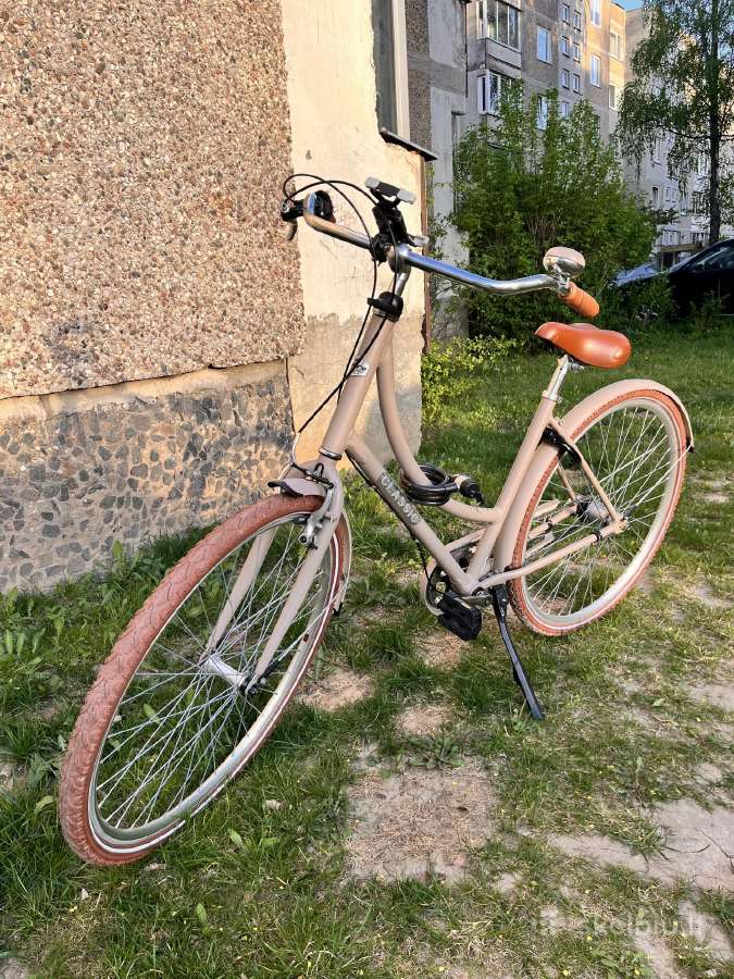 Moteriškas miesto dviratis
