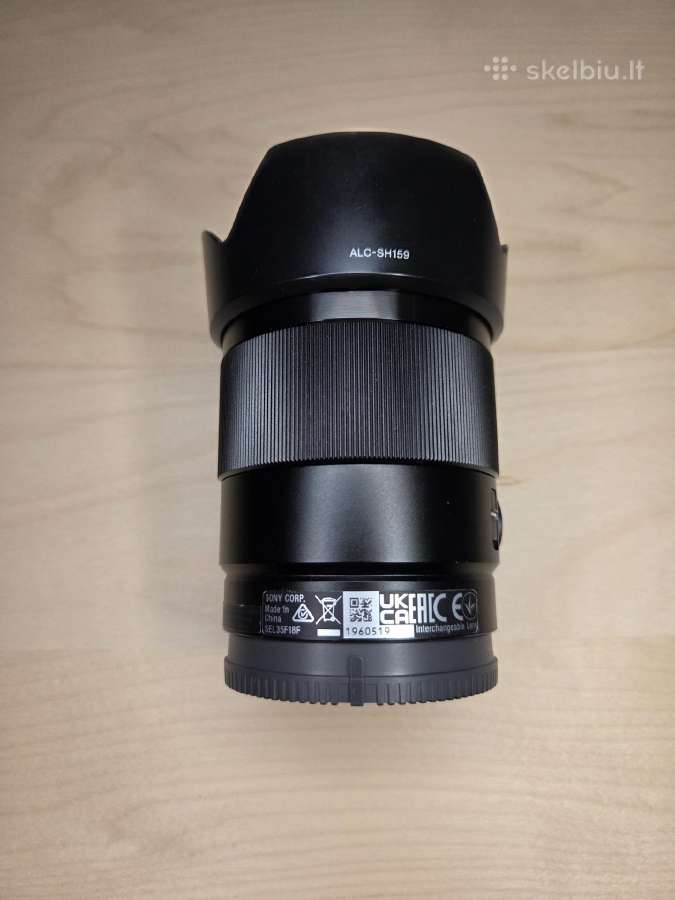 Sony Fe 35mm F1.8 (Sel35f18f) Ff - nuotraukos Nr. 3
