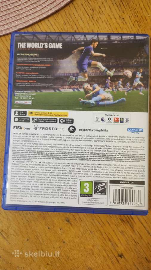 Parduodamas fifa 23 ps5 - nuotraukos Nr. 2