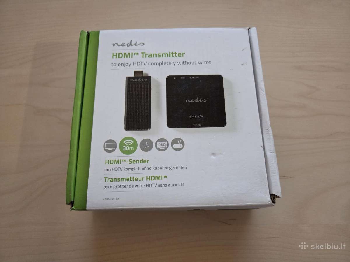 Nedis Vtra3411bk Hdmi transmitter - nuotraukos Nr. 3