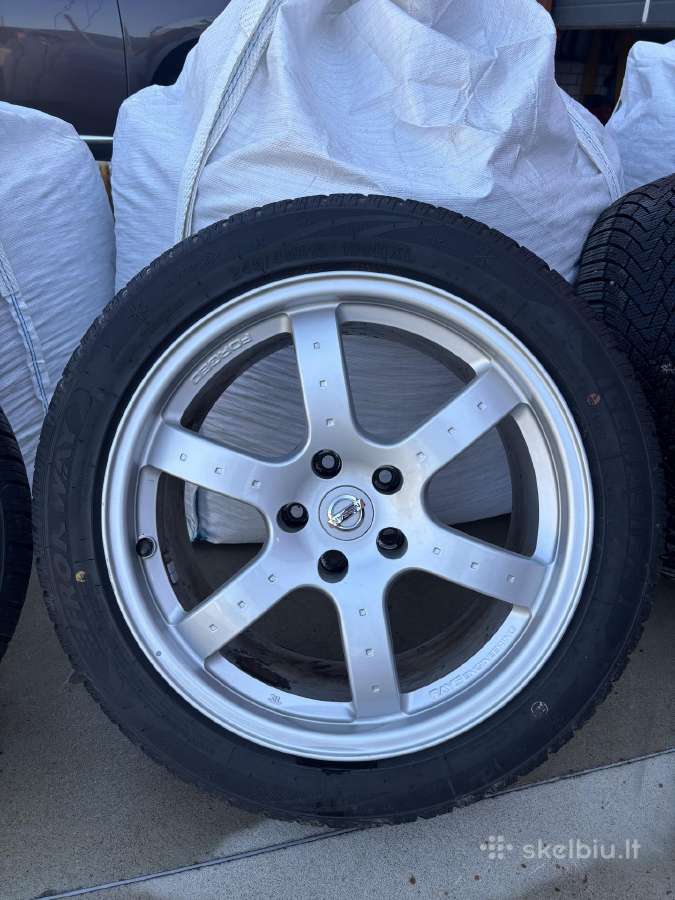 Rays Forged Oem Nissan 350z ratlankiai su padangom - nuotraukos Nr. 2
