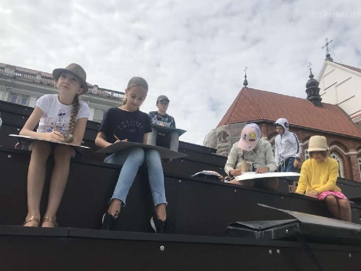 Vasaros dailės stovykla Kaune 7-14m. vaikams!