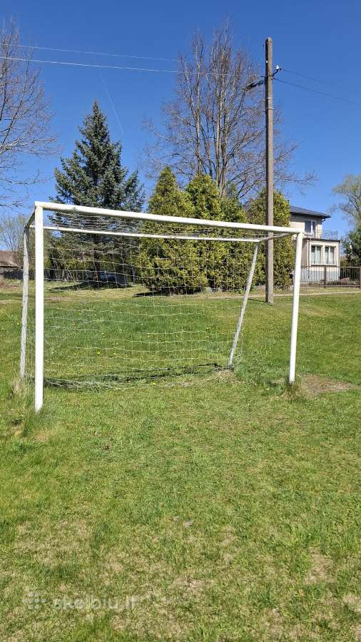 Puikūs metaliniai futbolo vartai.molėtų raj