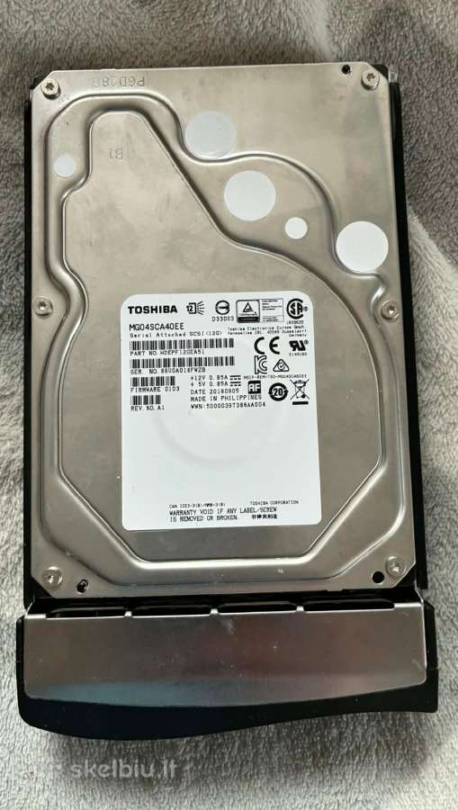 Kietieji diskai hardai 4tb 60vnt