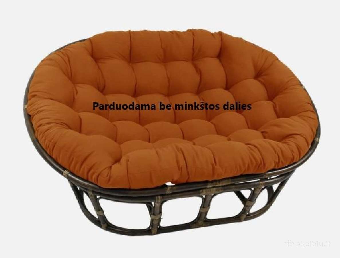 Dviguba papasan kėdė (rėmas)