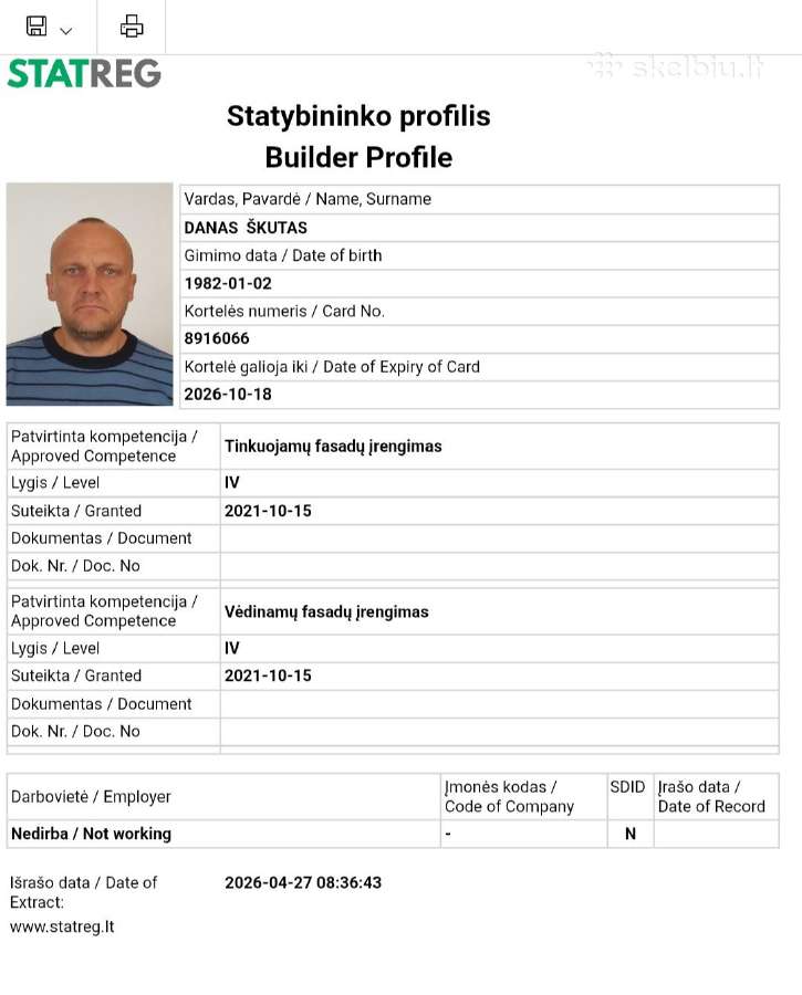 Bituminių stogų, fasadu remontas, pilnas irengimas - nuotraukos Nr. 21