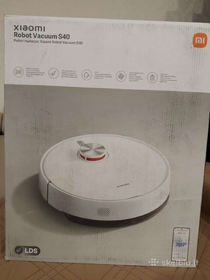 Naujas Xiomi robotas siurblys