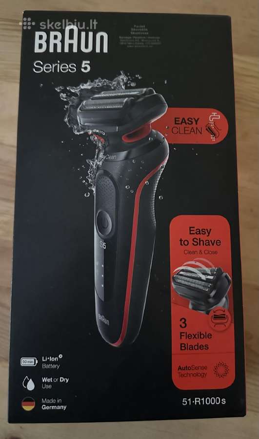 Barzdaskutė Braun Series 5 51-r1000s - nuotraukos Nr. 2