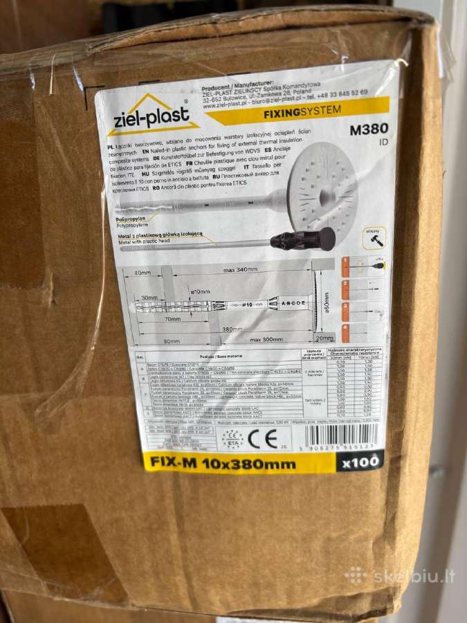 Smeigės ziel-plast Fix-m - nuotraukos Nr. 2