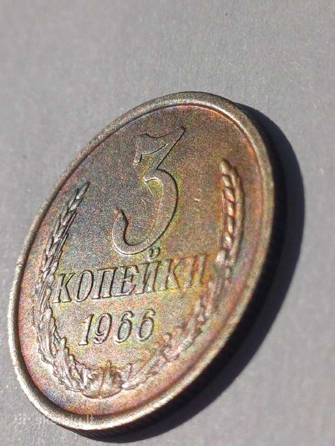 1966 m. 3 kapeikos - nuotraukos Nr. 10