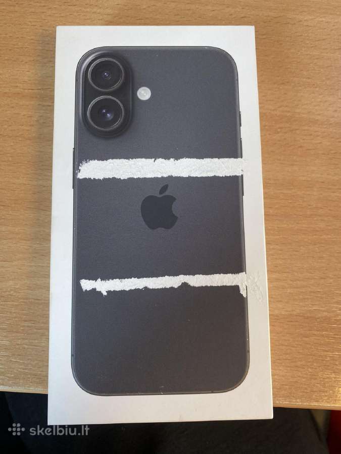 iPhone 16, Black, 128gb