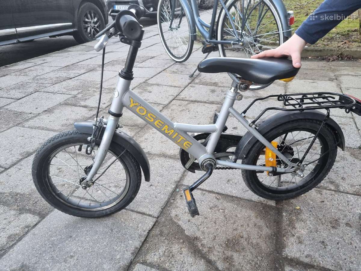 Puikūs dviračiai, 14 ir 16 dydžio ratais