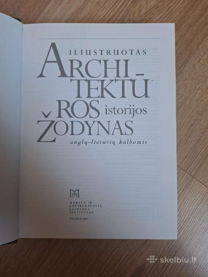 Iliustruotas architektūros terminų žodynas - nuotraukos Nr. 2