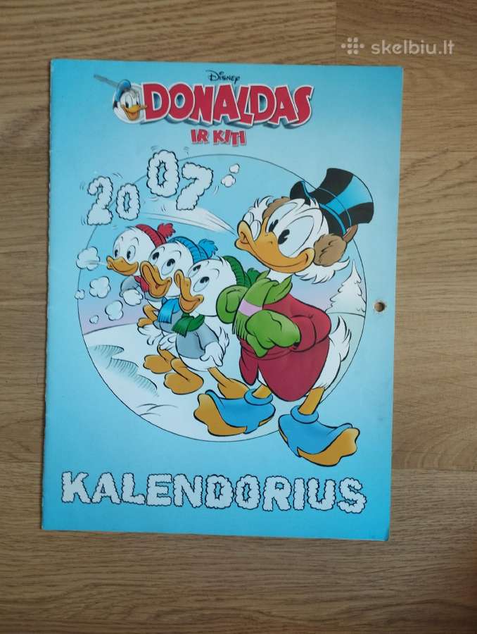 Donaldas ir kiti 2007 metų kalendorius