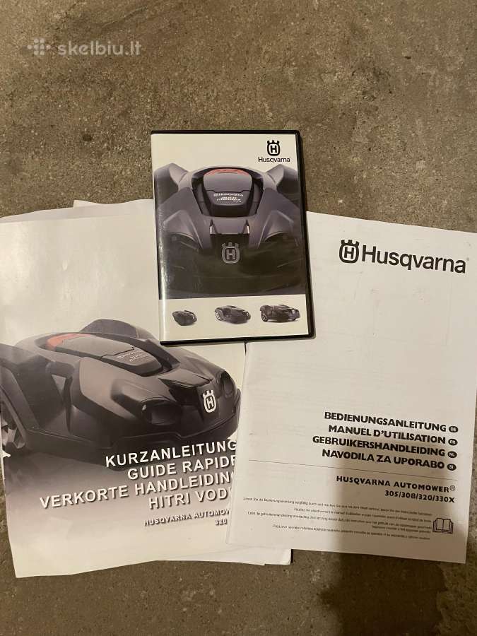Husqvarna automower 320 žoliapjovė robotas - nuotraukos Nr. 4