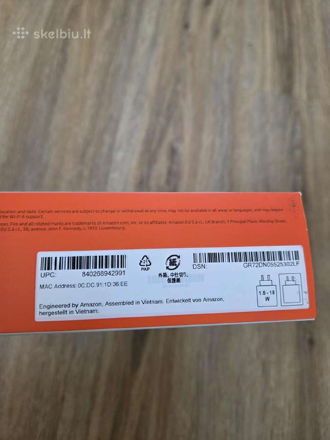 Amazon Fire Max 11 64gb 13th Gen planšetė - nuotraukos Nr. 4