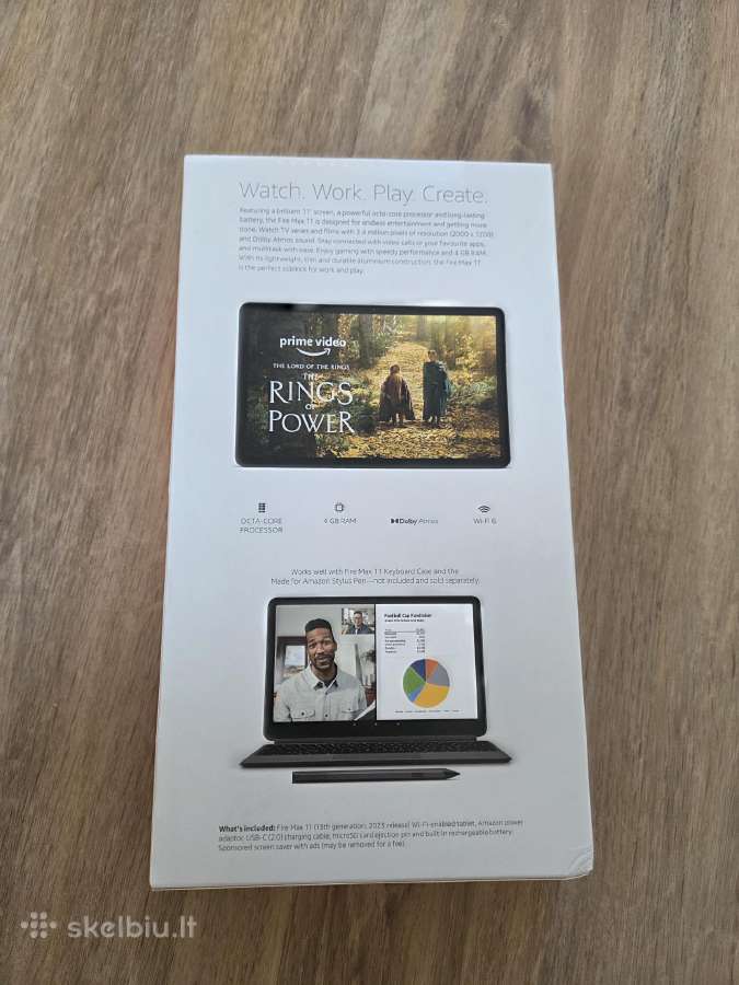 Amazon Fire Max 11 64gb 13th Gen planšetė - nuotraukos Nr. 2