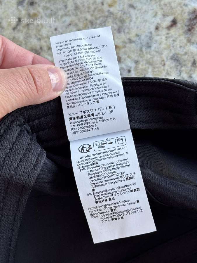 Hugo Boss nauja kepurė su snapeliu - nuotraukos Nr. 16