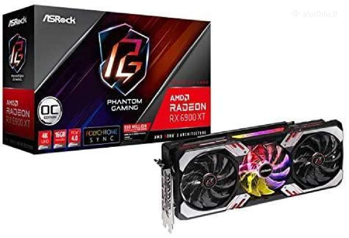 Asrock Radeon Rx 6900 XT Phantom 16gb Gddr6