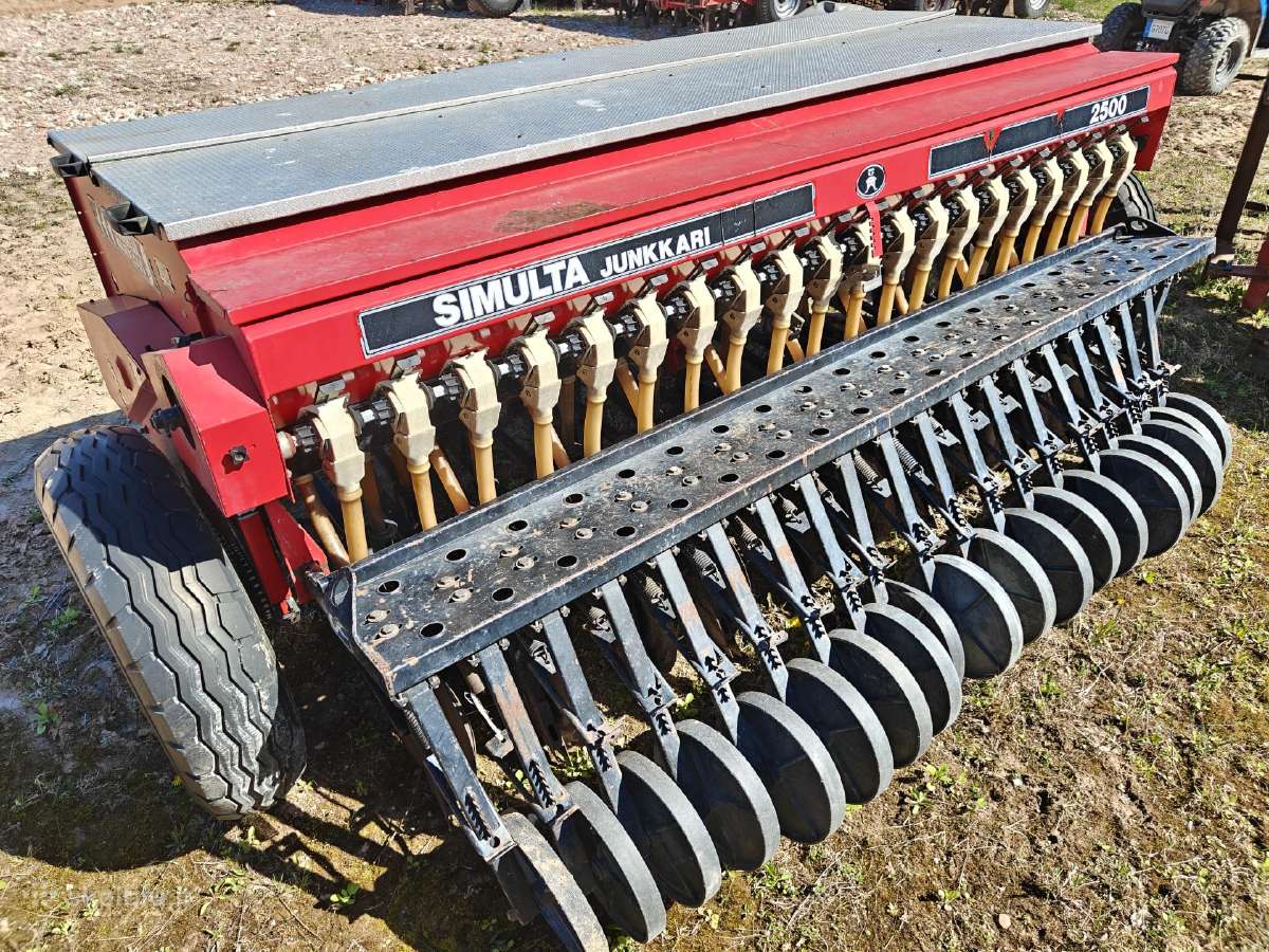 Diskinės sėjamosios Simulta Junkkari, Tume, Juko - nuotraukos Nr. 22