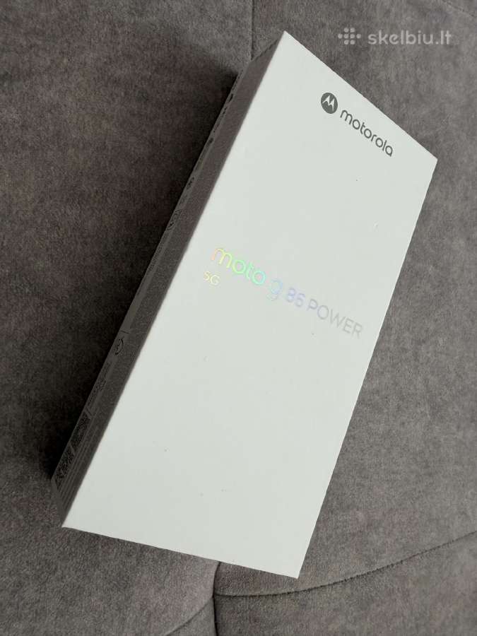 Nauja Motorola Moto G86 Power 5G (12/256 GB)