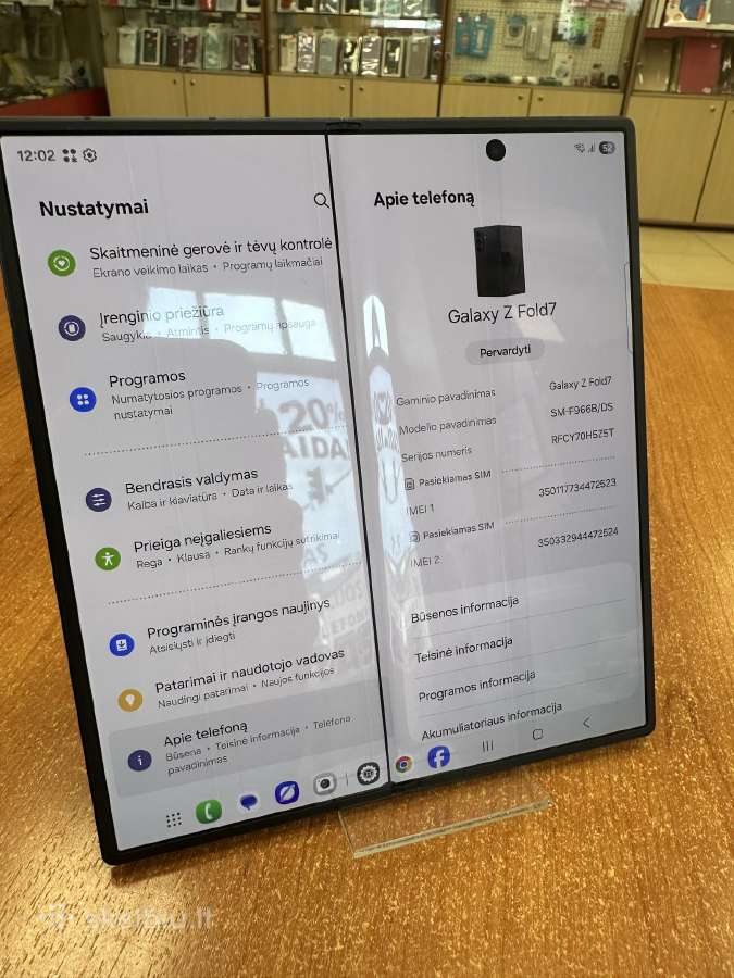 Samsung Galaxy Z Fold 7 512gb (Naudotas) - nuotraukos Nr. 5