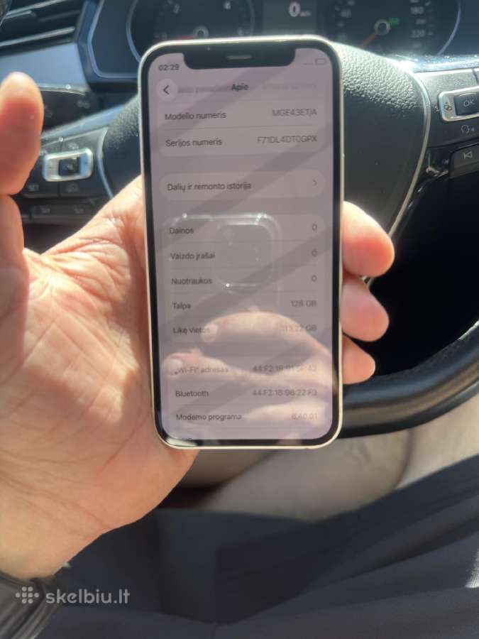 iPhone 12 mini idealios būklės
