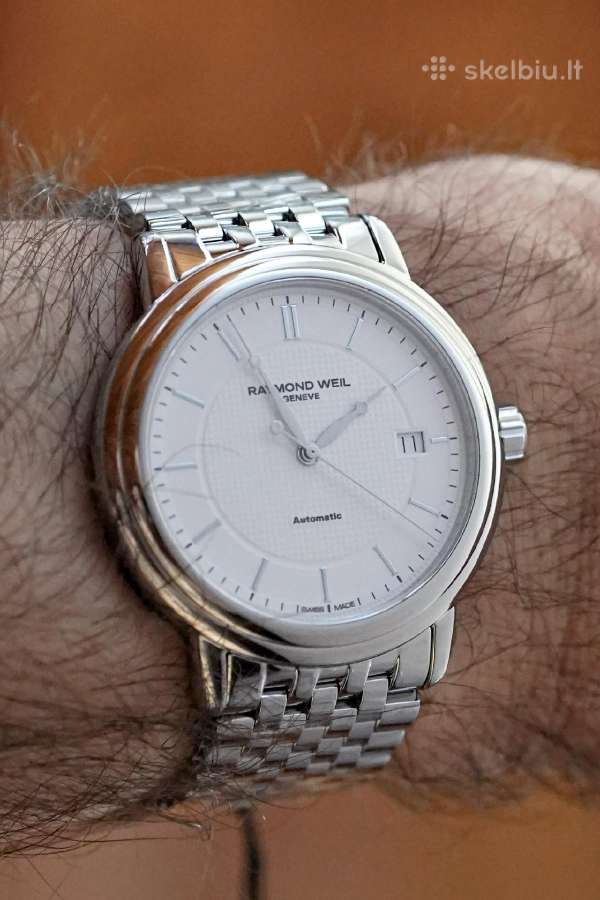 Naujas Laikrodis Raymond Weil Maestro 39.5 mm - nuotraukos Nr. 23