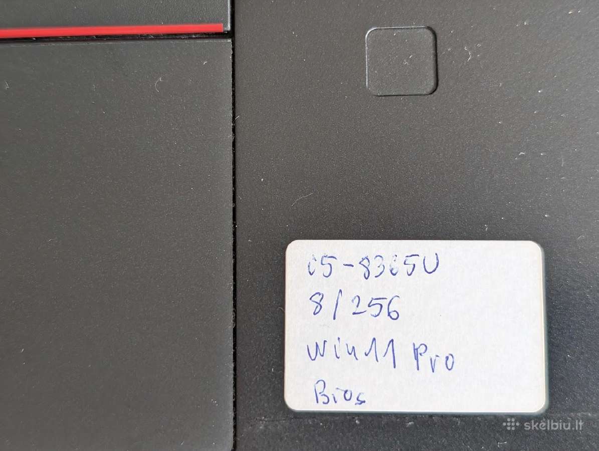 Lenovo Thinkpad T490s - nuotraukos Nr. 3