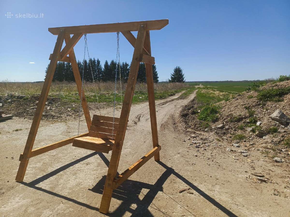 Parduodamos rankų darbo lauko supynės - nuotraukos Nr. 2