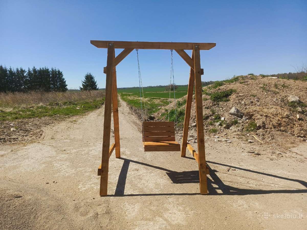 Parduodamos rankų darbo lauko supynės - nuotraukos Nr. 3