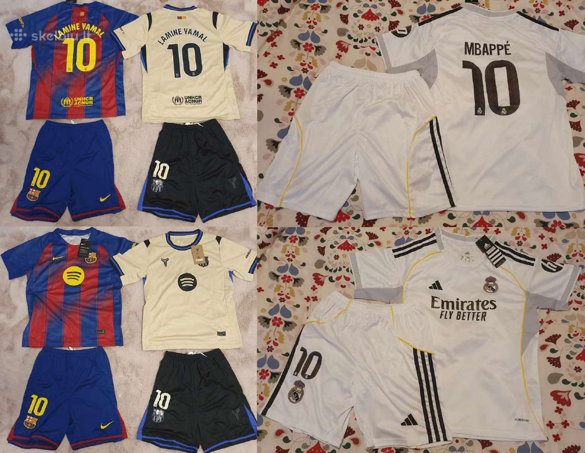 Yamal Barcelona / Mbappe Real apranga 105-165 cm