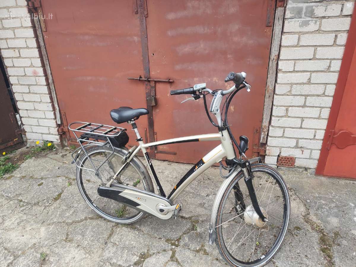 Didelis patogus dviratis E-sparta,28" (elektrinis)