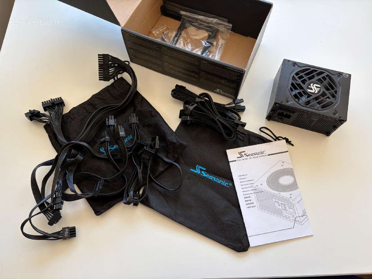 Seasonic Focus Sgx650 Sfx Psu - nuotraukos Nr. 5