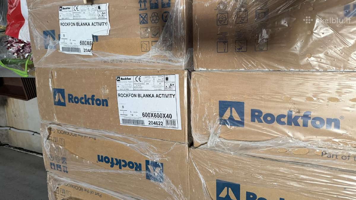 Rockfon Basic White baltos lubų plokštės