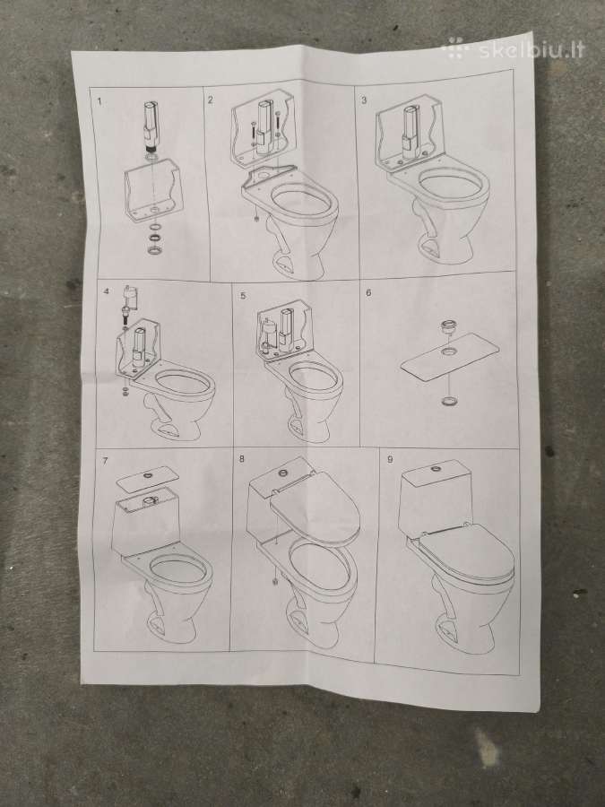 Thema Lux WC bakelis sukomplektuotas - nuotraukos Nr. 4