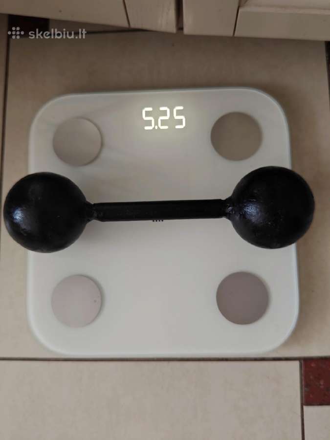 Hanteliai 2 x 5kg - nuotraukos Nr. 2