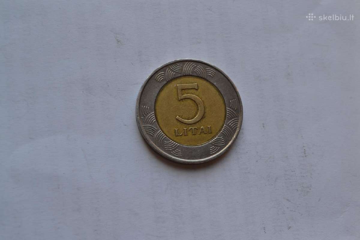 5 litai 1999 m.su gaidziuku