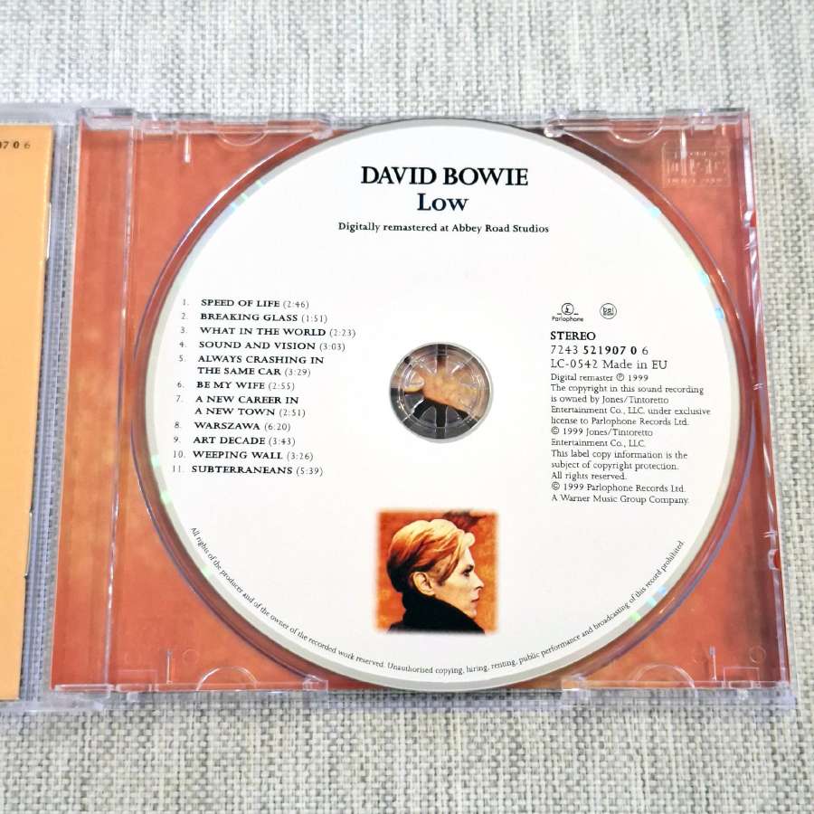 David Bowie - Low (CD, Albumas) - nuotraukos Nr. 3